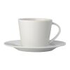 Tasse mit Untertasse Milano 160ml Weiss | ohne Werbeanbringung | Nicht verfügbar | Nicht verfügbar | Nicht verfügbar