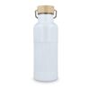 Recycelte Edelstahl-Isolierflasche 500 ml Weiss | ohne Werbeanbringung | Nicht verfügbar | Nicht verfügbar