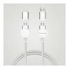 Oakland RCS rKunststoff 1,2m 6-in-1 Fast-Charging 45W Kabel weiß | ohne Werbeanbringung | Nicht verfügbar | Nicht verfügbar