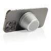 Nivio magnetischer 5W-Speaker aus RCS recyceltem Aluminium silber | ohne Werbeanbringung | Nicht verfügbar | Nicht verfügbar