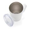 RCS recycelter Stainless Steel Isolierbecher mit Deckel weiß | ohne Werbeanbringung | Nicht verfügbar | Nicht verfügbar