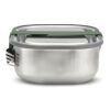 Black+Blum Stainless Steel Lunch Box groß Olivgrün | ohne Werbeanbringung | Nicht verfügbar | Nicht verfügbar