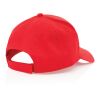 Impact 5 Panel Kappe aus 190gr rCotton mit AWARE™ Tracer rot | ohne Werbeanbringung | Nicht verfügbar | Nicht verfügbar | Nicht verfügbar