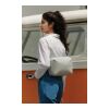 Urban wasserabweisender Sling-Bag grau-grau | ohne Werbeanbringung | Nicht verfügbar | Nicht verfügbar