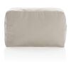 Impact Aware™ 285g/m² Kosmetiktasche aus ungefärbtem Canvas weiß | ohne Werbeanbringung | Nicht verfügbar | Nicht verfügbar | Nicht verfügbar