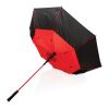 27" Impact AWARE™ RPET 190T Auto-Open Stormproof-Schirm rot | ohne Werbeanbringung | Nicht verfügbar | Nicht verfügbar