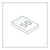 Haftnotizblock Basic RECYCLING 50 Haftzettel 