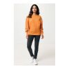 Iqoniq Kruger Relax-Rundhals-Sweater aus recycelt. Baumwolle Sonnenuhr Orange | S | ohne Werbeanbringung | Nicht verfügbar | Nicht verfügbar | Nicht verfügbar