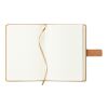 VINGA Bosler Notizbuch aus RCS recyceltem Canvas navy blau