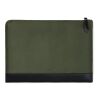 VINGA Marlow 16" Laptop Sleeve aus RCS recyceltem Polyester grün-schwarz
