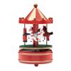 Mini-Karussell-Spieldose bunt