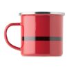 Emaille-Becher 300ml rot