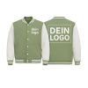 College Jacket in Sonderfarbe PMS Wunschfarbe | M | ohne Werbeanbringung | ohne Werbeanbringung | ohne Werbeanbringung | Wie Hauptfarbe