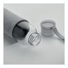 Flasche recyceltes Glas 500 ml dunkelgrau