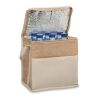 Kühltasche Jute 3L beige | ohne Werbeanbringung | Nicht verfügbar | Nicht verfügbar | Nicht verfügbar