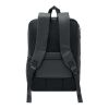 15" Hartschalen-RPET-Rucksack schwarz
