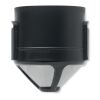 Doppelwandiger Becher & Filter schwarz