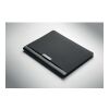 DIN A4 Portfolio & Notizblock schwarz