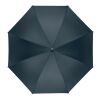27" Regenschirm Holzgriff blau