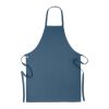 Küchenschürze Organic Cotton mit 2 Fronttaschen blau | ohne Werbeanbringung | Nicht verfügbar | Nicht verfügbar | Nicht verfügbar