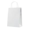 Geschenkpapiertüte, medium weiß | ohne Werbeanbringung | Nicht verfügbar | Nicht verfügbar | Nicht verfügbar