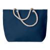 Strandtasche mit Kordelgriff blau | ohne Werbeanbringung | Nicht verfügbar | Nicht verfügbar | Nicht verfügbar