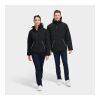 Rock Damen-Softshellparka schwarz | S