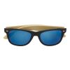 Sonnenbrille aus ABS und Bambus Luis Gelb