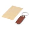Schlüsselanhänger aus recyceltem Leder Jill Braun | ohne Werbeanbringung | Nicht verfügbar | Nicht verfügbar