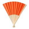 Handfächer aus Bambus Elio Orange | ohne Werbeanbringung | Nicht verfügbar | Nicht verfügbar