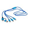 Ladekabel Hexa | 6-in-1 Kobaltblau