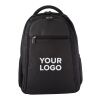 Laptop Rucksack 'Mondrian' aus Polyester Schwarz