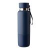 Doppelwandige Flasche aus Edelstahl (500 ml) Lieselotte Blau