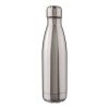 Doppelwandige Edelstahlflasche 500 ml Clifford aus recyceltem Stahl Silber