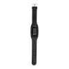 Schrittzähler 'Step' mit Silikon Armband Schwarz