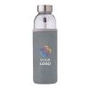 Glasflasche "Neo" (500ml) mit Neoprenhülle Kobaltblau