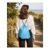 rPET 210D Polyester Rucksack mit Kordelzug Calix Rosa