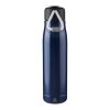 Doppelwandige Trinkflasche aus recyceltem Edelstahl (500 ml) Solene Blau