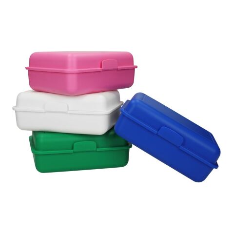 Vorratsdose "School-Box" groß, mit Trennschale weiß | ohne Werbeanbringung | Nicht verfügbar | Nicht verfügbar