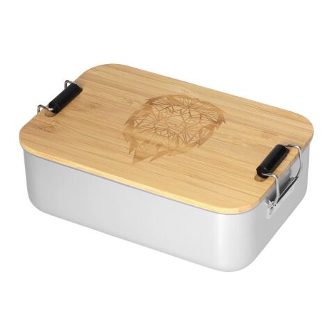 Vorratsdose &quot;Bamboo&quot;, klein silber | ohne Werbeanbringung | Nicht verfügbar | Nicht verfügbar