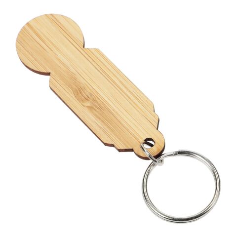 Einkaufswagenlöser "Bamboo" natur | ohne Werbeanbringung | Nicht verfügbar | Nicht verfügbar