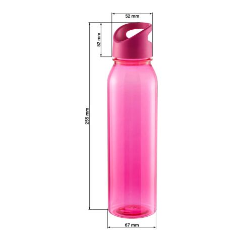 Trinkflasche Active &quot;Wave&quot;, 650 ml transparent | ohne Werbeanbringung | Nicht verfügbar | Nicht verfügbar