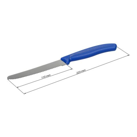 Brotzeitmesser &quot;Vesper&quot; rot | ohne Werbeanbringung | Nicht verfügbar | Nicht verfügbar