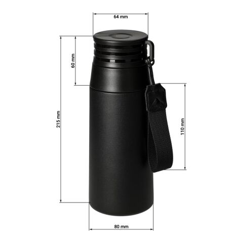 Vakuumflasche "Kabru", 500 ml schwarz | ohne Werbeanbringung | Nicht verfügbar | Nicht verfügbar