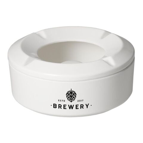 Aschenbecher &quot;Atakor&quot; weiß | ohne Werbeanbringung | Nicht verfügbar | Nicht verfügbar