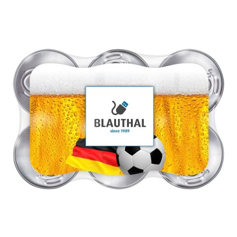Bier, Sixpack 4C Digital Druck matt | Folienetikett(Fullbody transp)