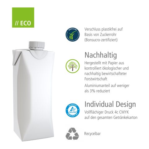 500 ml Tafelwasser „still“ (Tetra Pak) – Pfandfrei ohne Werbeanbringung