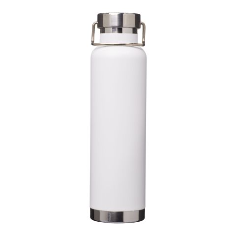 Thor Kupfer-Vakuum Isolierflasche Standard | weiß | ohne Werbeanbringung | Nicht verfügbar | Nicht verfügbar