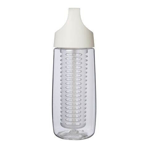 HydroFruit 700 ml Sportflasche aus recyceltem Kunststoff mit Klappdeckel und Trinkhalm Standard | transparent | ohne Werbeanbringung | Nicht verfügbar | Nicht verfügbar