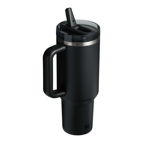 Stanley Quencher® ProTour 1180 ml Thermobecher aus recyceltem Edelstahl mit Flip Strohhalm schwarz